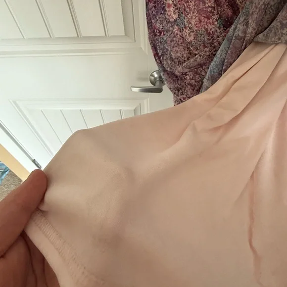 🌻 3/$12 Sleeveless Pink Multi-Color Maxi Dress - Picture 7 of 8